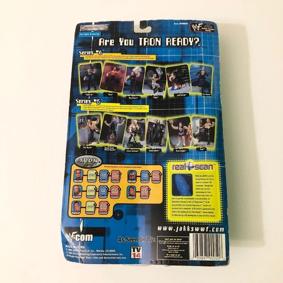 2000 Tazz WWF Smackdown Series 6 Wrestling Figure Signed - Picture 11 of 16